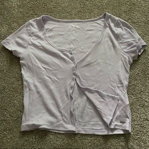Hollister short sleeve button up